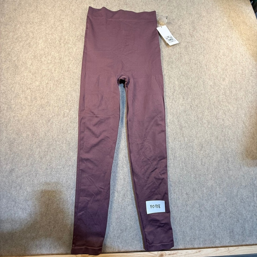 Blanqi Everyday Highwaist Postpartum Leggings Soft Fawn Mauve M19 Womens Medium